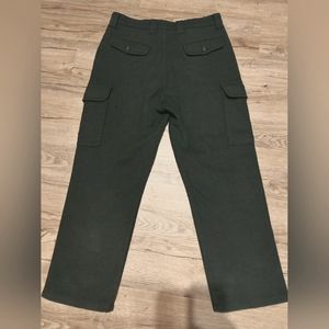 Wool pants heavy wool pants